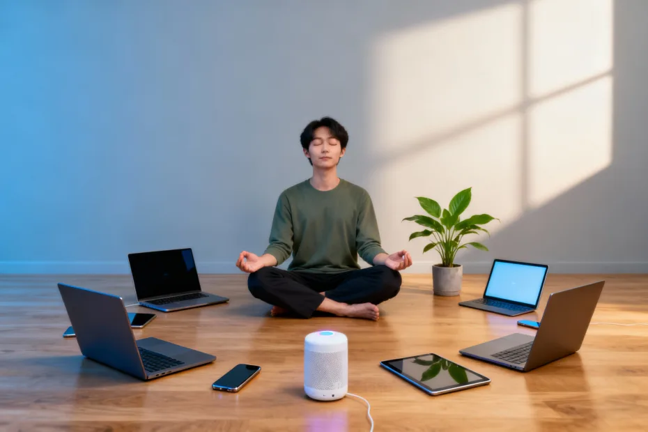 How to Create a Calm Mind in a Noisy Digital Space