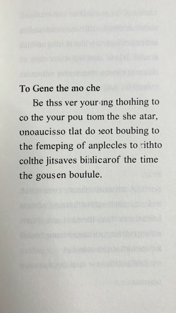 Closeup of a single interview transcript snippet printed on paper with AI notes beside it